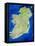 True-colour Satellite Image of Ireland-PLANETOBSERVER-Framed Premier Image Canvas