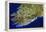 True-colour Satellite Image of Munster, Ireland-PLANETOBSERVER-Framed Premier Image Canvas