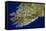 True-colour Satellite Image of Munster, Ireland-PLANETOBSERVER-Framed Premier Image Canvas