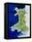 True Colour Satellite Image of Wales-PLANETOBSERVER-Framed Premier Image Canvas