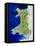 True Colour Satellite Image of Wales-PLANETOBSERVER-Framed Premier Image Canvas