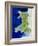 True Colour Satellite Image of Wales-PLANETOBSERVER-Framed Photographic Print