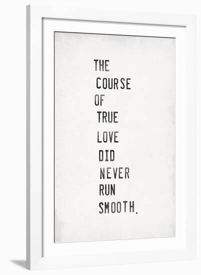 True Course-The Vintage Collection-Framed Giclee Print