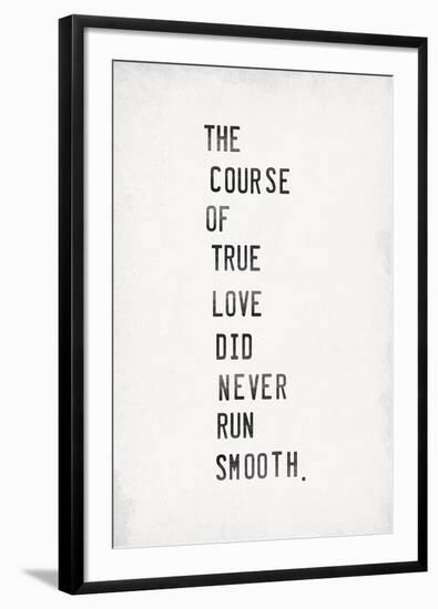 True Course-The Vintage Collection-Framed Giclee Print