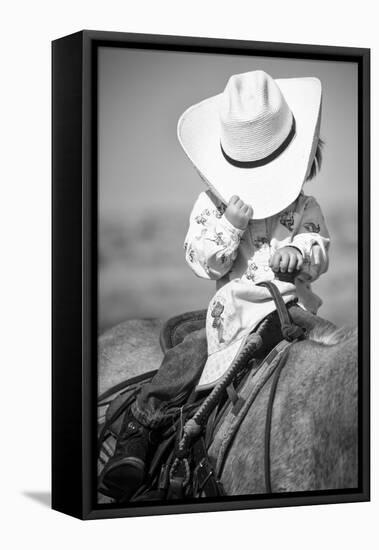 True Cowgirl-Dan Ballard-Framed Premier Image Canvas