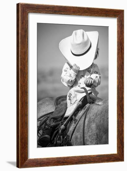 True Cowgirl-Dan Ballard-Framed Photographic Print