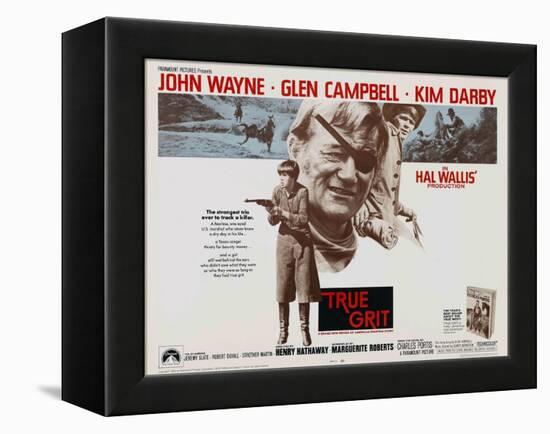 True Grit [1969], Directed by Henry Hathaway.-null-Framed Premier Image Canvas