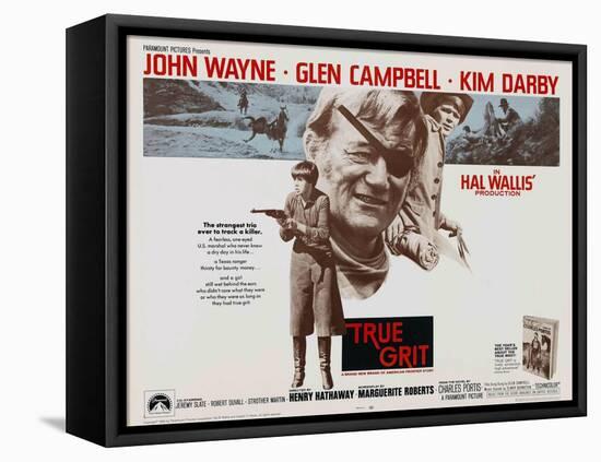 True Grit [1969], Directed by Henry Hathaway.-null-Framed Premier Image Canvas