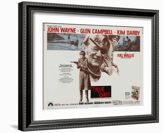 True Grit, 1969-null-Framed Art Print