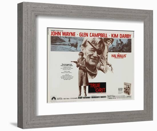 True Grit, 1969-null-Framed Premium Giclee Print