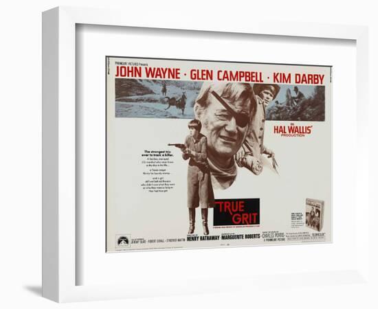 True Grit, 1969-null-Framed Premium Giclee Print