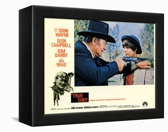 True Grit, 1969-null-Framed Stretched Canvas