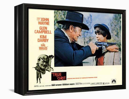 True Grit, 1969-null-Framed Stretched Canvas