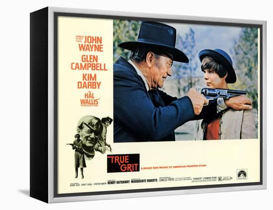 True Grit, 1969-null-Framed Stretched Canvas