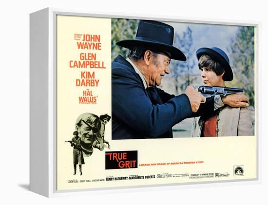 True Grit, 1969-null-Framed Stretched Canvas