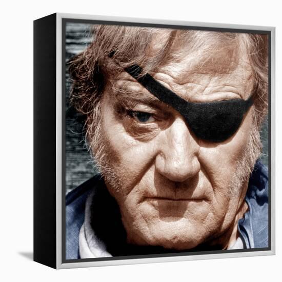 TRUE GRIT, John Wayne, 1969-null-Framed Stretched Canvas