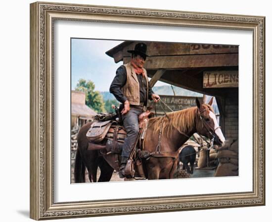 True Grit, John Wayne, 1969-null-Framed Premium Photographic Print