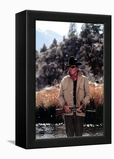 True Grit, John Wayne, 1969-null-Framed Stretched Canvas