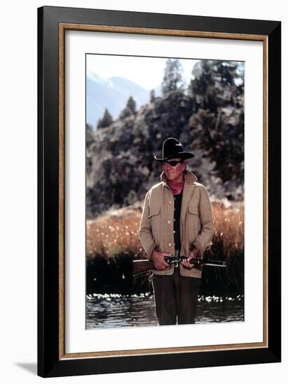 True Grit, John Wayne, 1969-null-Framed Art Print