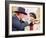 True Grit, John Wayne, Kim Darby, 1969-null-Framed Photo