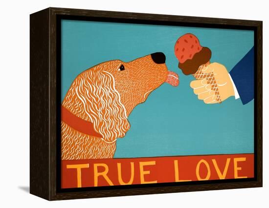 True Love Golden-Stephen Huneck-Framed Premier Image Canvas