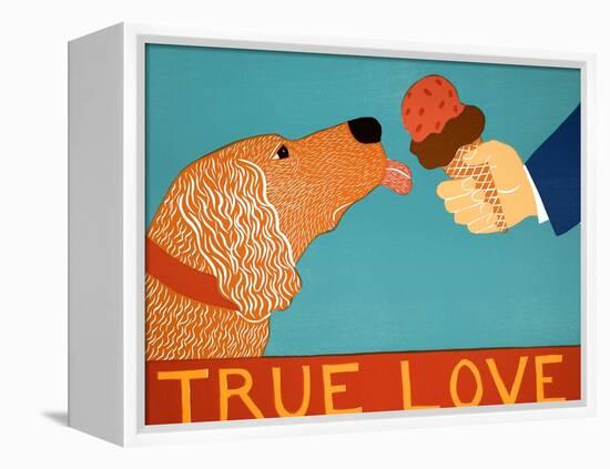 True Love Golden-Stephen Huneck-Framed Premier Image Canvas