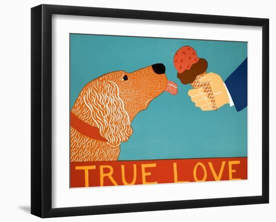 True Love Golden-Stephen Huneck-Framed Giclee Print