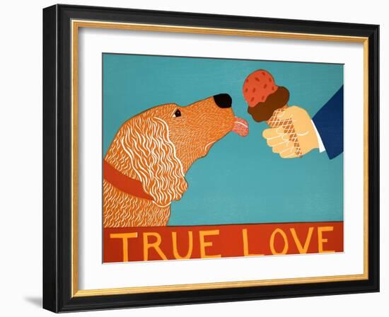 True Love Golden-Stephen Huneck-Framed Giclee Print