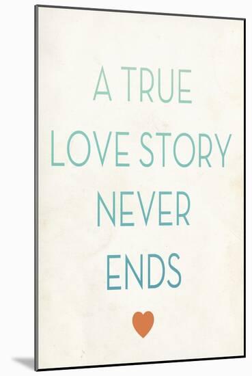 True Love Story-Kindred Sol Collective-Mounted Art Print