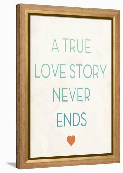 True Love Story-Kindred Sol Collective-Framed Stretched Canvas
