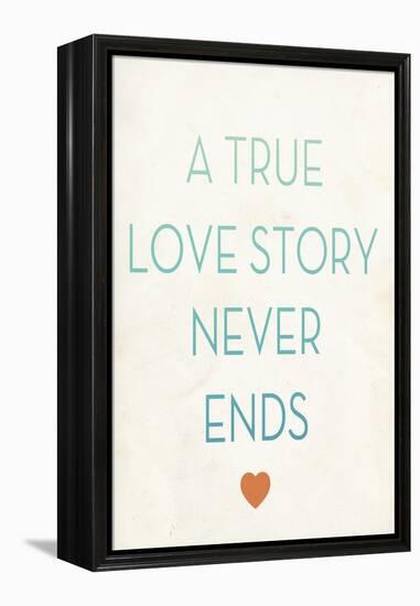 True Love Story-Kindred Sol Collective-Framed Stretched Canvas