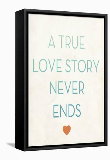 True Love Story-Kindred Sol Collective-Framed Stretched Canvas