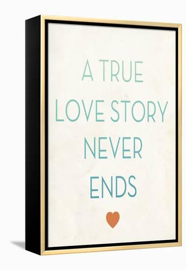 True Love Story-Kindred Sol Collective-Framed Stretched Canvas