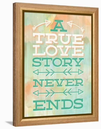 True Love-Ashley Sta Teresa-Framed Stretched Canvas
