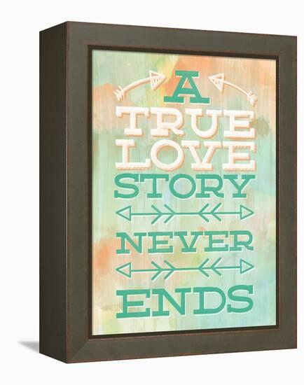 True Love-Ashley Sta Teresa-Framed Stretched Canvas