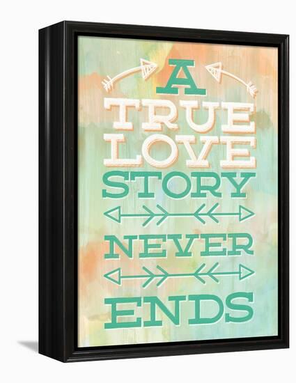 True Love-Ashley Sta Teresa-Framed Stretched Canvas