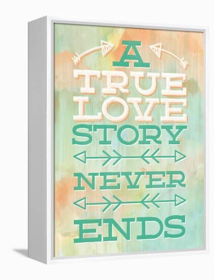 True Love-Ashley Sta Teresa-Framed Stretched Canvas