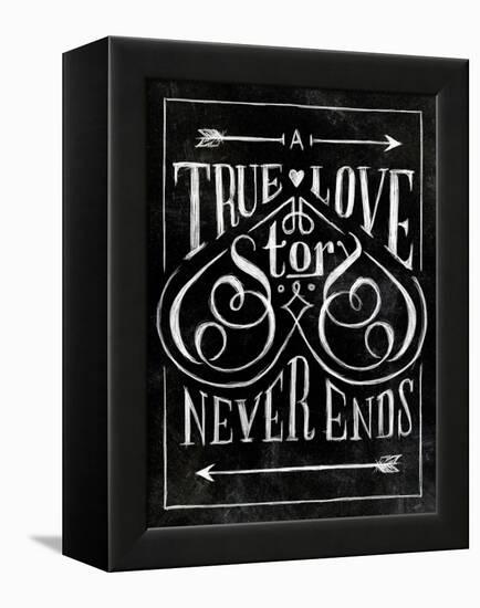 True Love-null-Framed Stretched Canvas