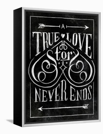 True Love-null-Framed Stretched Canvas