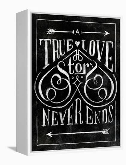 True Love-null-Framed Stretched Canvas