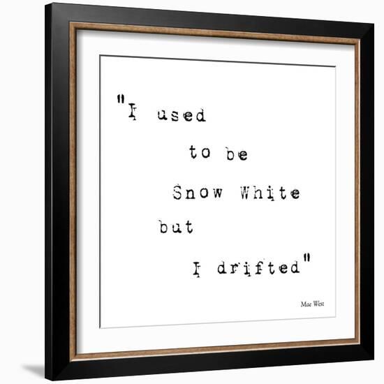 True to Type IV-Maria Mendez-Framed Giclee Print