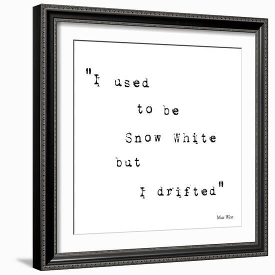 True to Type IV-Maria Mendez-Framed Giclee Print