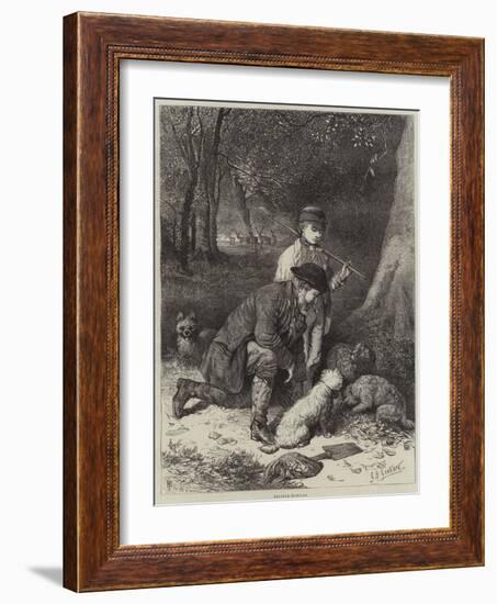 Truffle-Hunting-George Bouverie Goddard-Framed Giclee Print