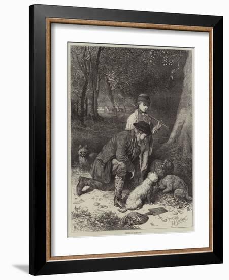 Truffle-Hunting-George Bouverie Goddard-Framed Giclee Print