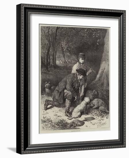 Truffle-Hunting-George Bouverie Goddard-Framed Giclee Print