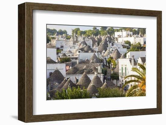 Trulli Houses, Alberobello, Apulia, Puglia, Italy-Peter Adams-Framed Photographic Print