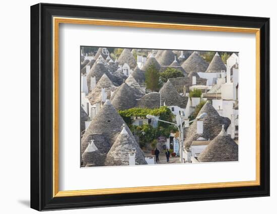 Trulli Houses, Alberobello, Apulia, Puglia, Italy-Peter Adams-Framed Photographic Print