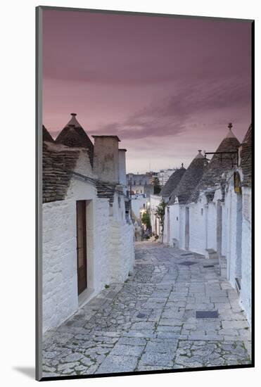 Trulli Houses, Part of Town Monti, Alberobello, Province of Bari, Apulia, Italy-Markus Lange-Mounted Photographic Print