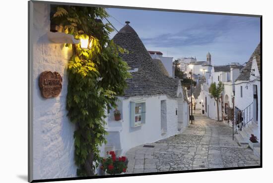 Trulli, traditional houses, Rione Monti area, Alberobello, UNESCO World Heritage Site, Valle d'Itri-Markus Lange-Mounted Photographic Print