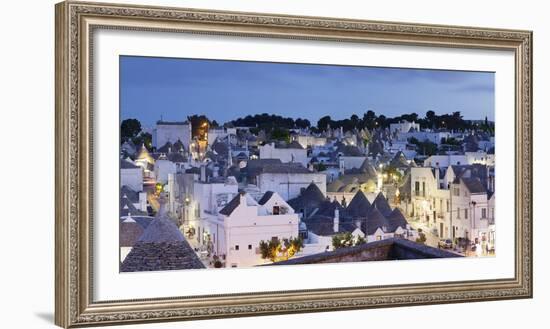 Trulli, Traditional Houses, Rione Monti Area, Alberobello, UNESCO World Heritage Site-Markus Lange-Framed Photographic Print